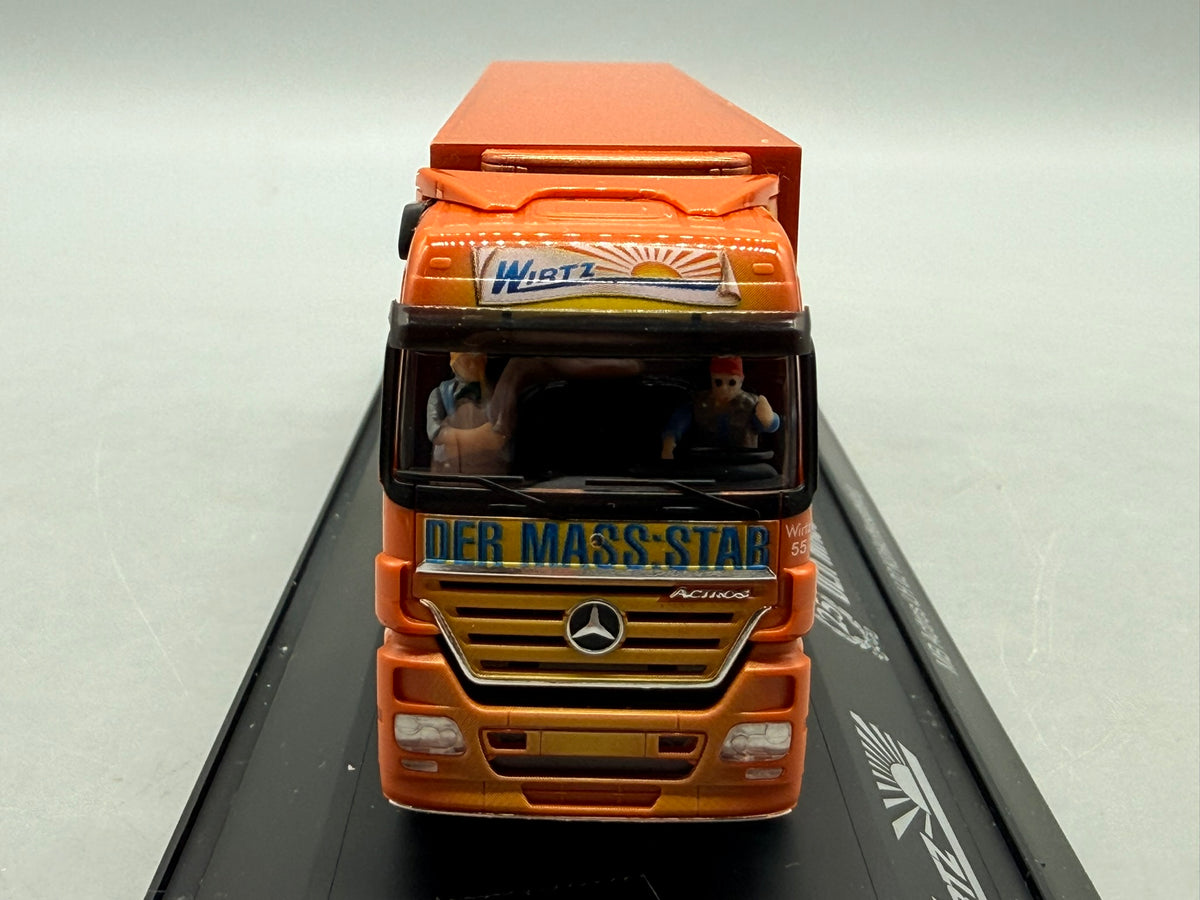 Modell LKW 1:87 Herpa Mercedes-Benz Actros LH 02 Kühlkoffersattelzug mit OVP