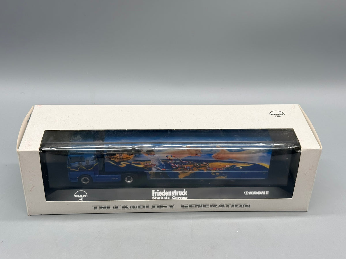 Modell LKW 1:87 Herpa MAN TGA XXL Friedenstruck mit OVP