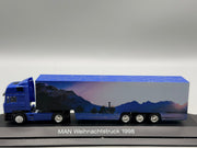 Modell LKW 1:87 Herpa MAN F2000 Weihnachtstruck 1998 mit OVP