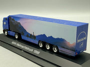 Modell LKW 1:87 Herpa MAN F2000 Weihnachtstruck 1998 mit OVP