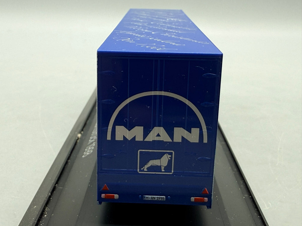 Modell LKW 1:87 Herpa MAN F2000 Weihnachtstruck 1998 mit OVP