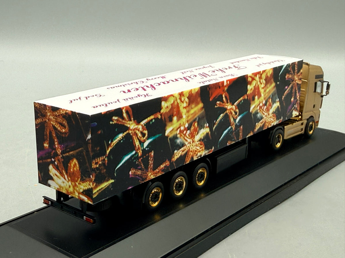 Modell LKW 1:87 Herpa MAN TGA 18.530 Weihnachtstruck 2003 mit OVP