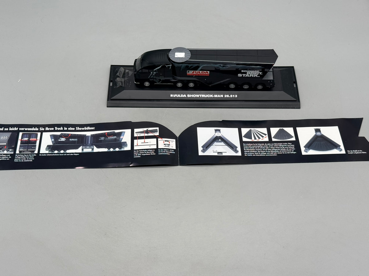Modell LKW 1:87 Herpa MAN 26.513 Fulda Showtruck mit OVP