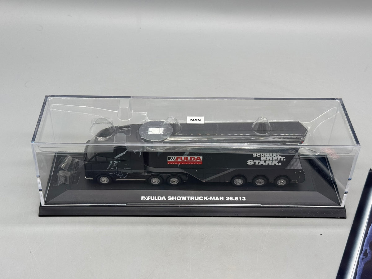 Modell LKW 1:87 Herpa MAN 26.513 Fulda Showtruck mit OVP