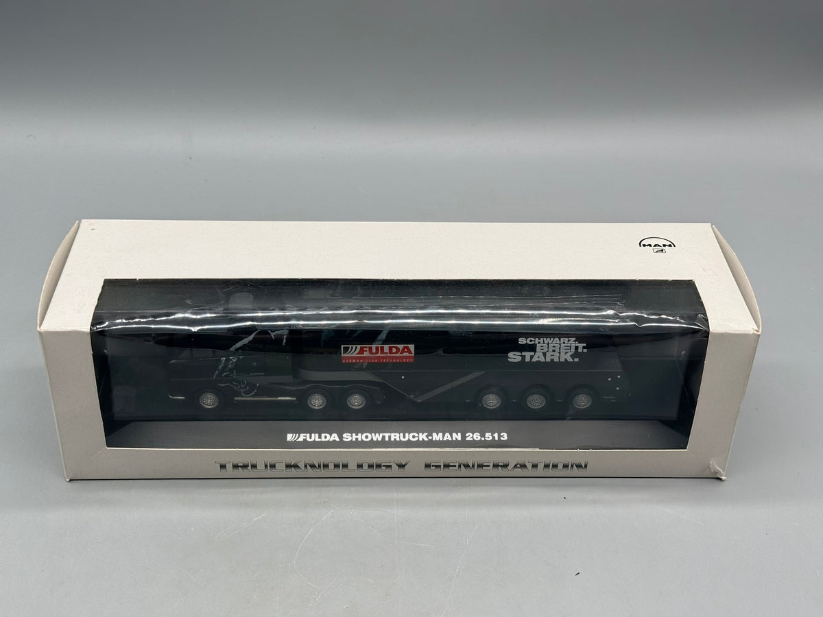 Modell LKW 1:87 Herpa MAN 26.513 Fulda Showtruck mit OVP