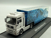 Modell LKW 1:87 Herpa MAN TGA 18.530 Weihnachtstruck 2004 mit OVP