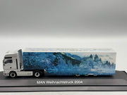 Modell LKW 1:87 Herpa MAN TGA 18.530 Weihnachtstruck 2004 mit OVP