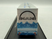 Modell LKW 1:87 Herpa MAN TGA 18.530 Weihnachtstruck 2004 mit OVP
