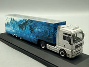 Modell LKW 1:87 Herpa MAN TGA 18.530 Weihnachtstruck 2004 mit OVP