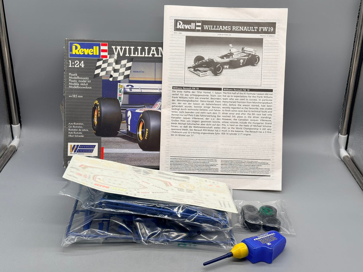 Modellautos Bausatz 1:24 Revell 07211 Williams Renault FW 19 #4 mit OVP