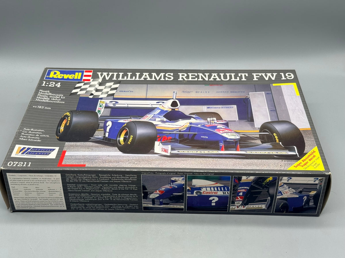 Modellautos Bausatz 1:24 Revell 07211 Williams Renault FW 19 #4 mit OVP