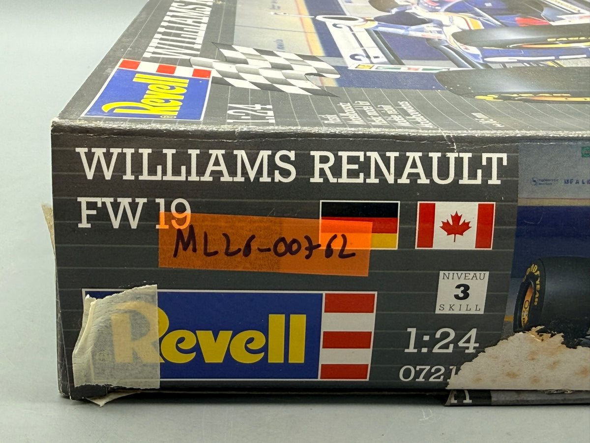 Modellautos Bausatz 1:24 Revell 07211 Williams Renault FW 19 #4 mit OVP