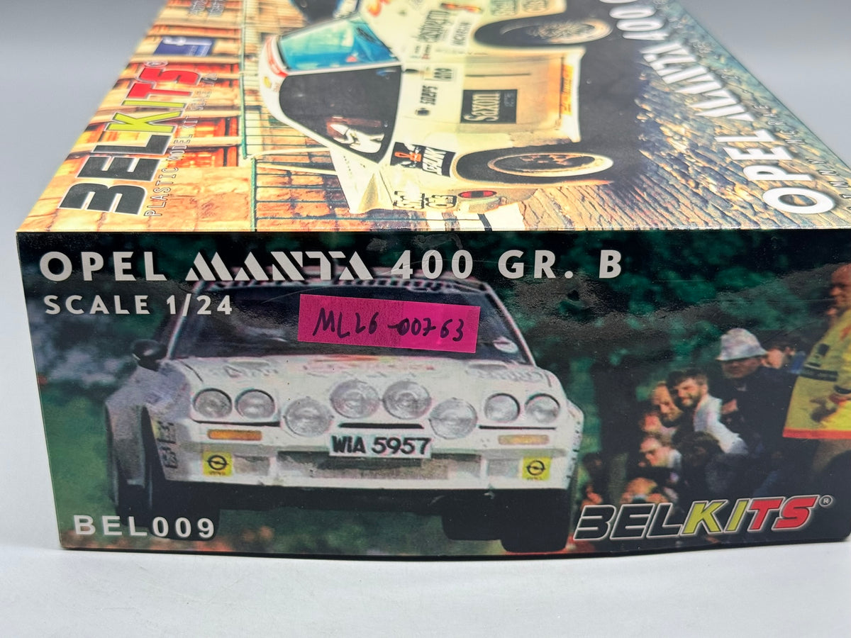 Modellautos Bausatz 1:24 Belkits BEL009 Opel Manta 500 Gr.B mit OVP