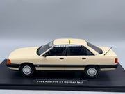 Modellautos 1:18 Triple9 Audi 100 C3 German Taxi 1989 mit OVP