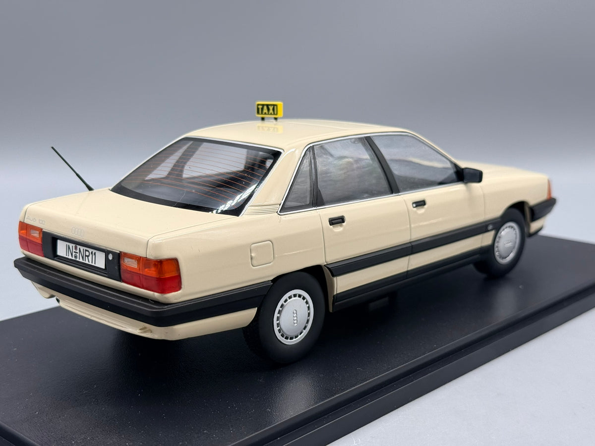 Modellautos 1:18 Triple9 Audi 100 C3 German Taxi 1989 mit OVP