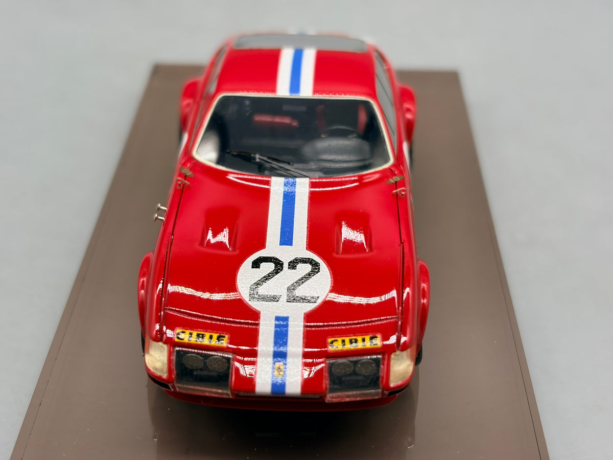 Modellautos 1:43 BBR Ferrari 365 GTB4 24h Daytona 1972 #22 mit OVP