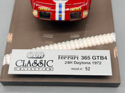 Modellautos 1:43 BBR Ferrari 365 GTB4 24h Daytona 1972 #22 mit OVP