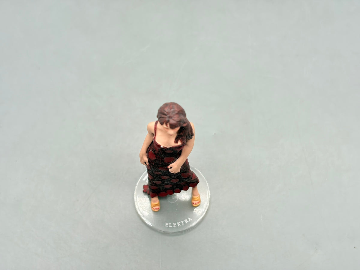 Modellfigur ca85mm Corgi James Bond 007 Elektra mit OVP
