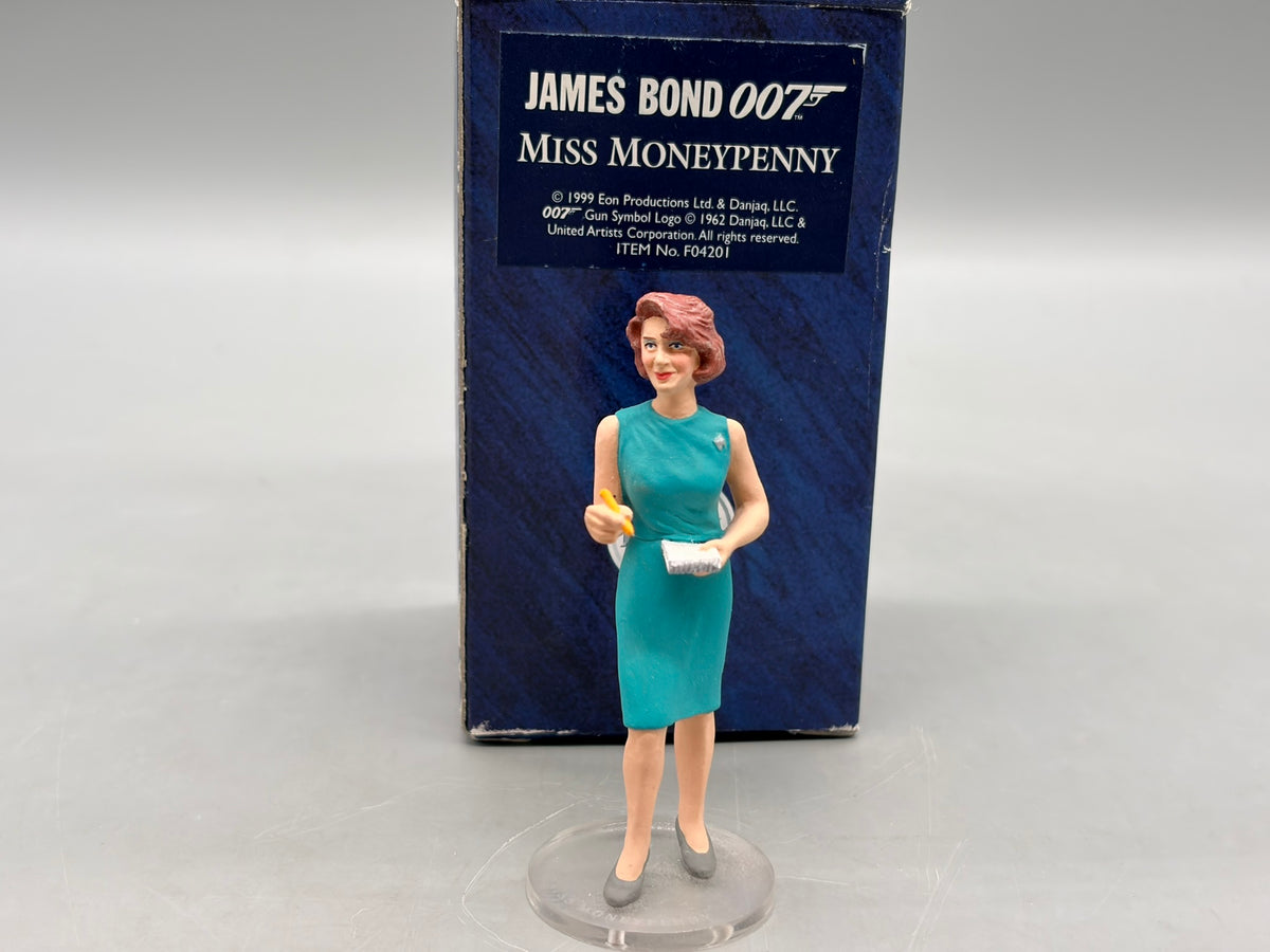 Modellfigur ca85mm Corgi James Bond 007 Miss Moneypenny mit OVP