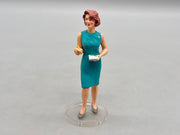 Modellfigur ca85mm Corgi James Bond 007 Miss Moneypenny mit OVP