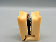 Modellfigur ca85mm Corgi James Bond 007 James Bond mit OVP
