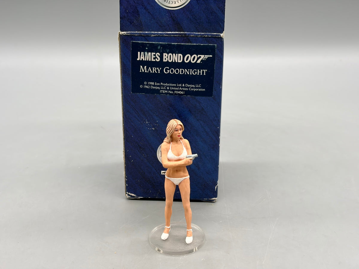 Modellfigur ca85mm Corgi James Bond 007 Mary Goodnight mit OVP