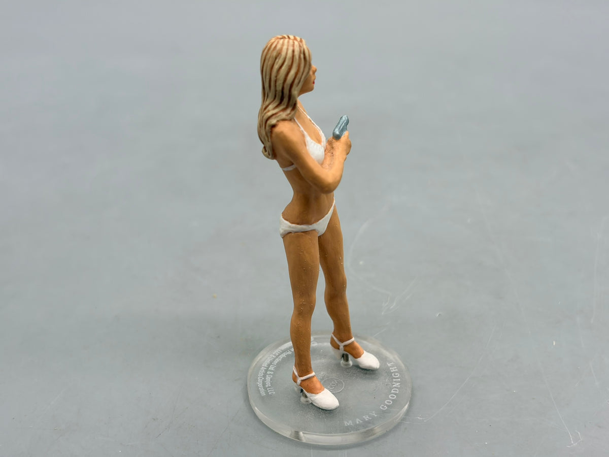 Modellfigur ca85mm Corgi James Bond 007 Mary Goodnight mit OVP