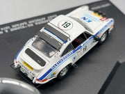 Modellautos 1:43 Universal Hobbies Porsche 911 Carrera RS #19 mit Vitrine