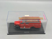 Modellautos 1:43 Schuco Borgward B 2500 Leichtlöschfahrzeug mit Vitrine