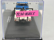 Modellautos 1:43 Schuco Hanomag Kurier mit Vitrine