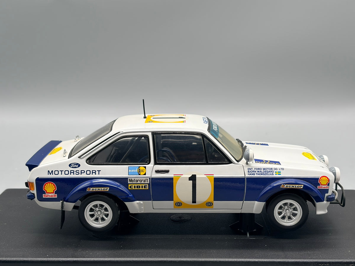 Modellautos 1:18 SunStar Ford Escort Mk. II RS1800 Waldegard/Thorszelius mit OVP