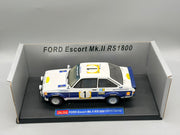 Modellautos 1:18 SunStar Ford Escort Mk. II RS1800 Waldegard/Thorszelius mit OVP