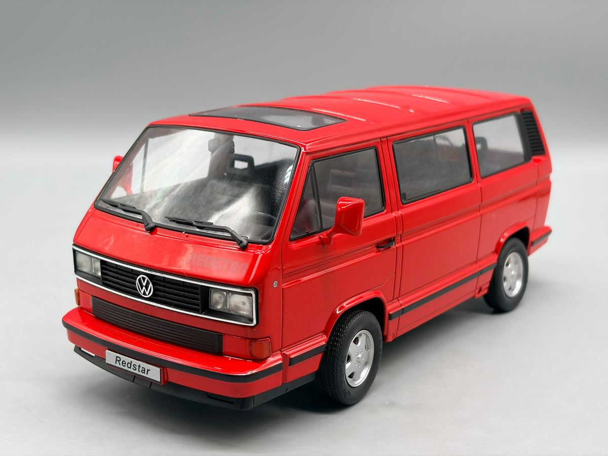 Modellautos 1:18 KK Scale VW T3 Multivan Redstar mit OVP