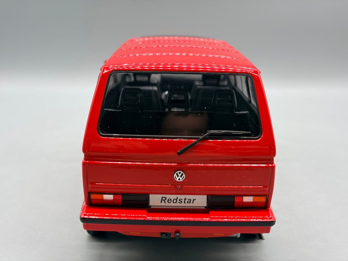 Modellautos 1:18 KK Scale VW T3 Multivan Redstar mit OVP