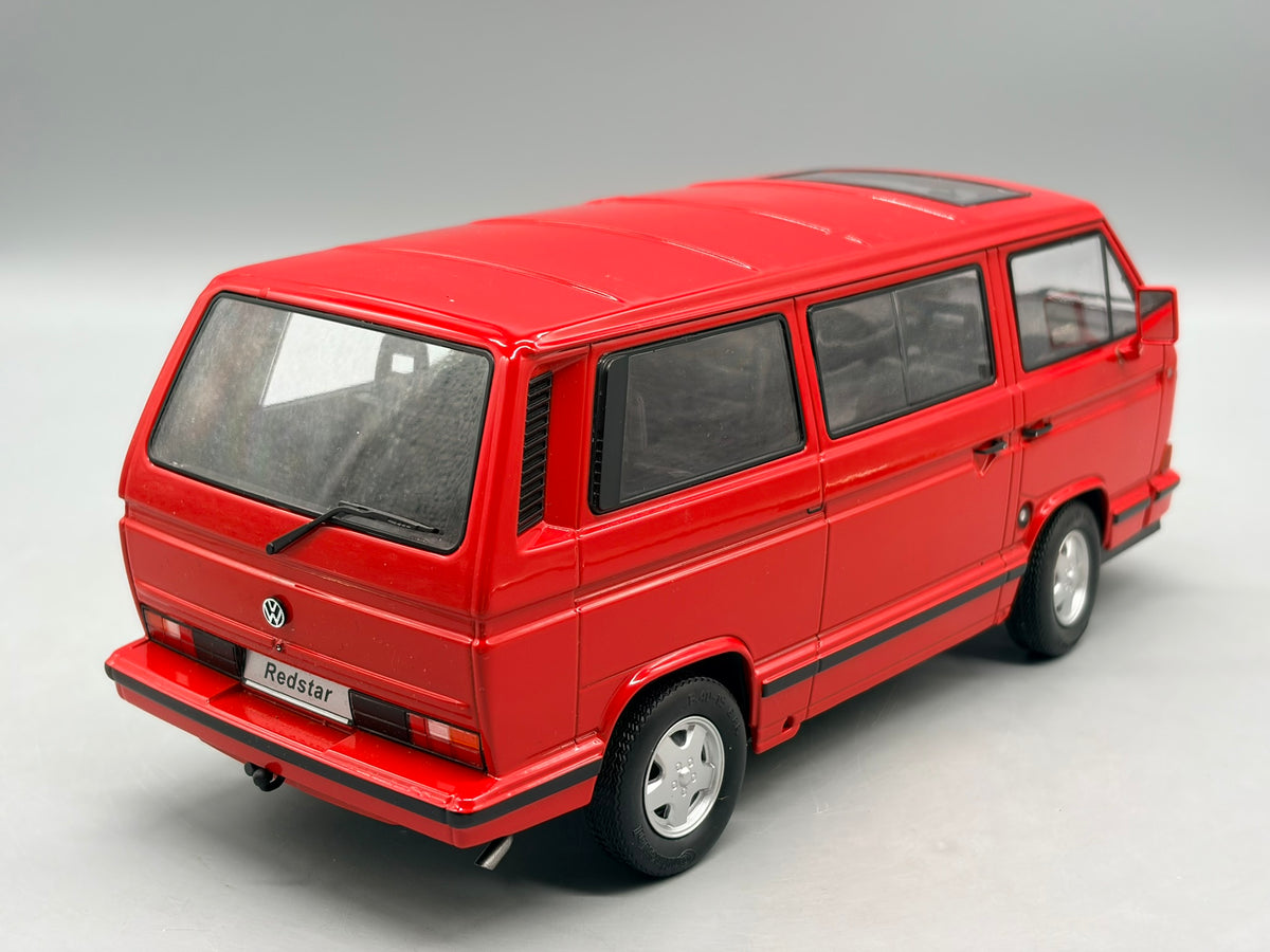 Modellautos 1:18 KK Scale VW T3 Multivan Redstar mit OVP