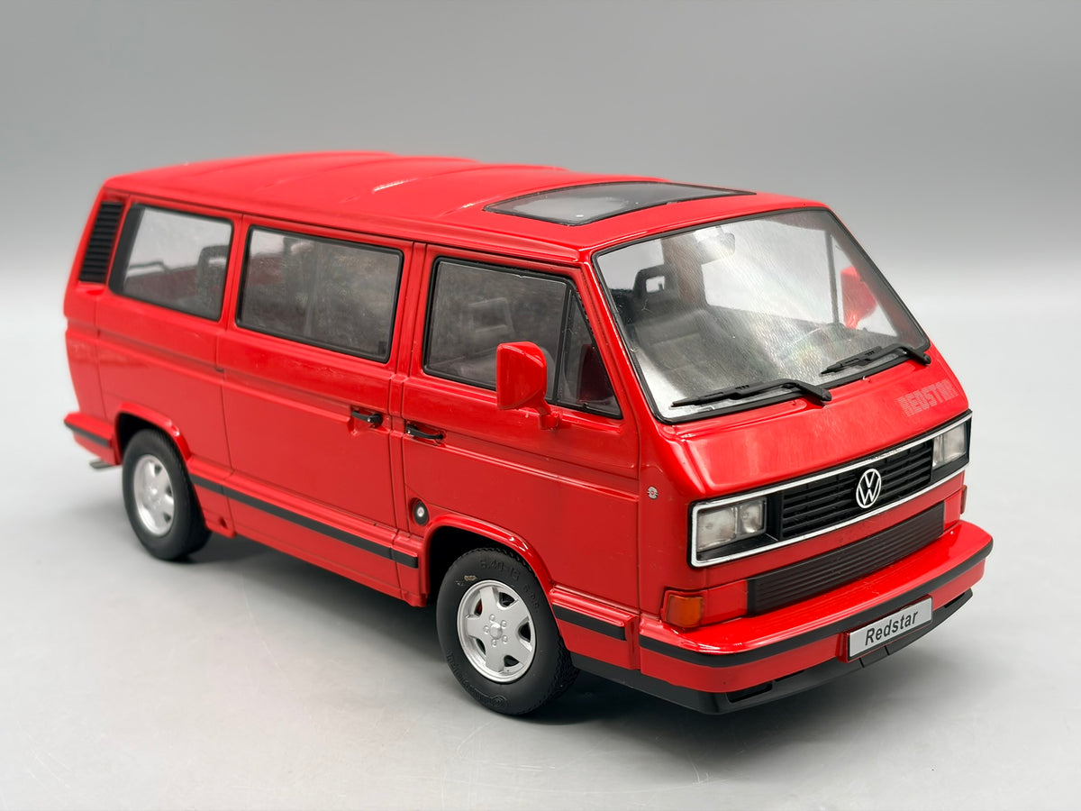 Modellautos 1:18 KK Scale VW T3 Multivan Redstar mit OVP