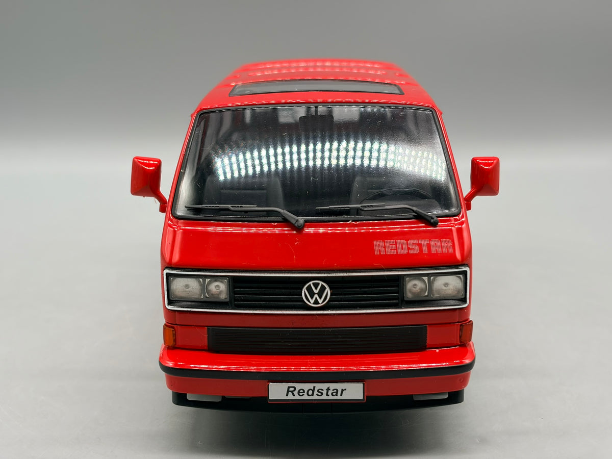 Modellautos 1:18 KK Scale VW T3 Multivan Redstar mit OVP