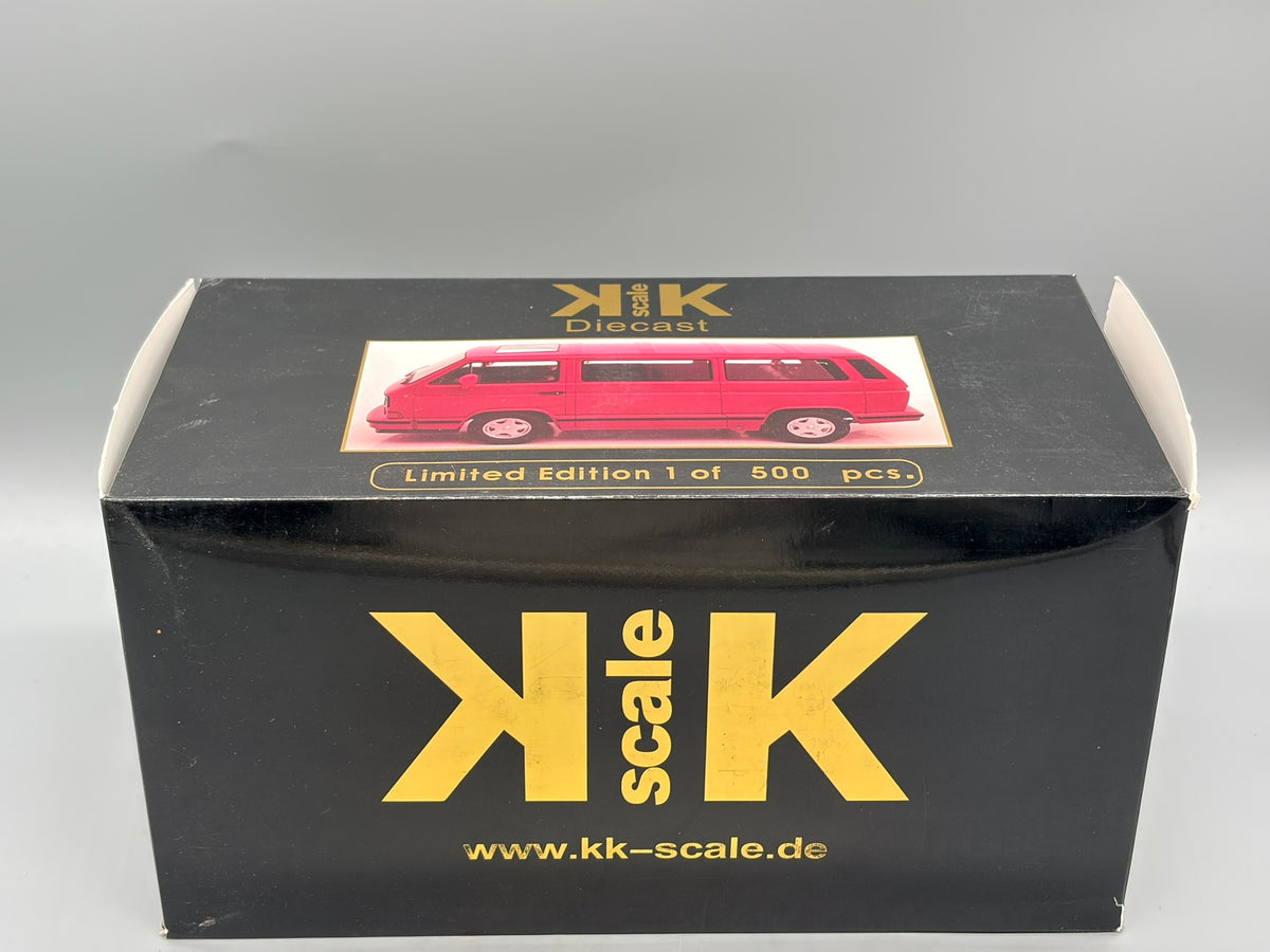 Modellautos 1:18 KK Scale VW T3 Multivan Redstar mit OVP