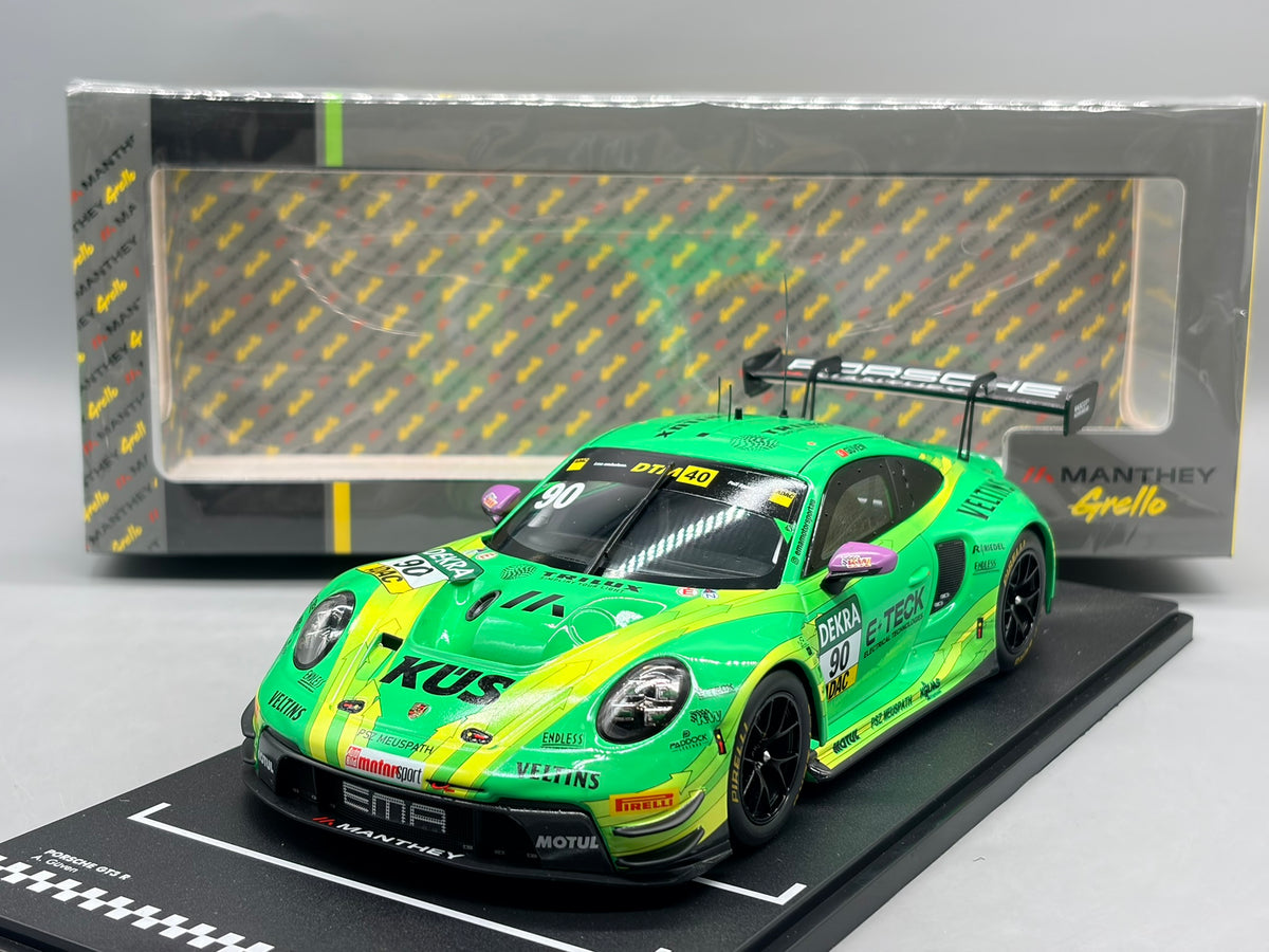 Modellautos 1:18 IXO Porsche GT3 R DTM 2024 A.Güven #90 mit OVP