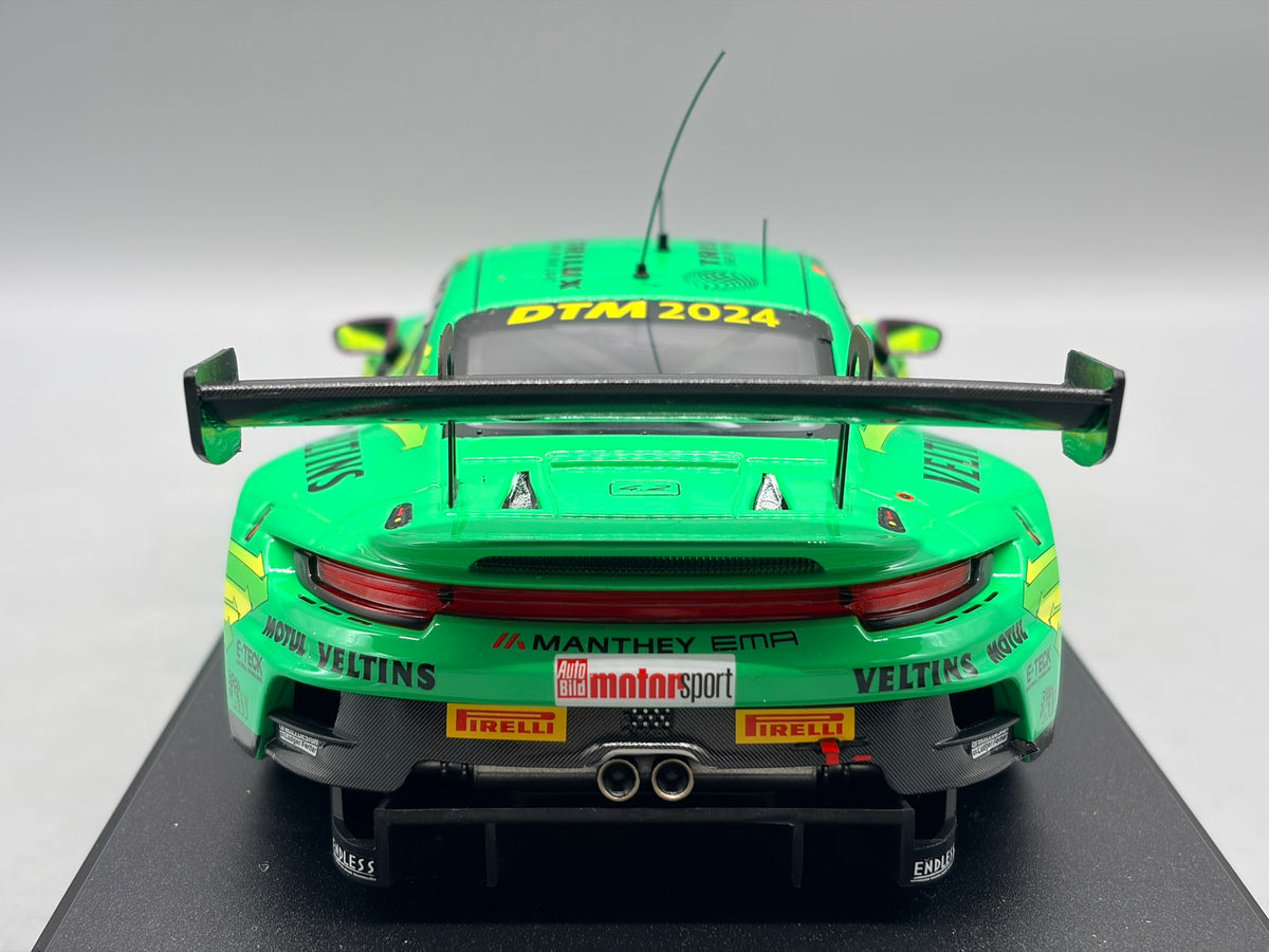 Modellautos 1:18 IXO Porsche GT3 R DTM 2024 A.Güven #90 mit OVP