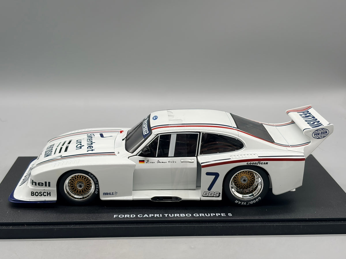 Modellautos 1:18 Werk83 Ford Capri Turbo Gr.5 Jörg von Ommen DRM 1983 mit OVP