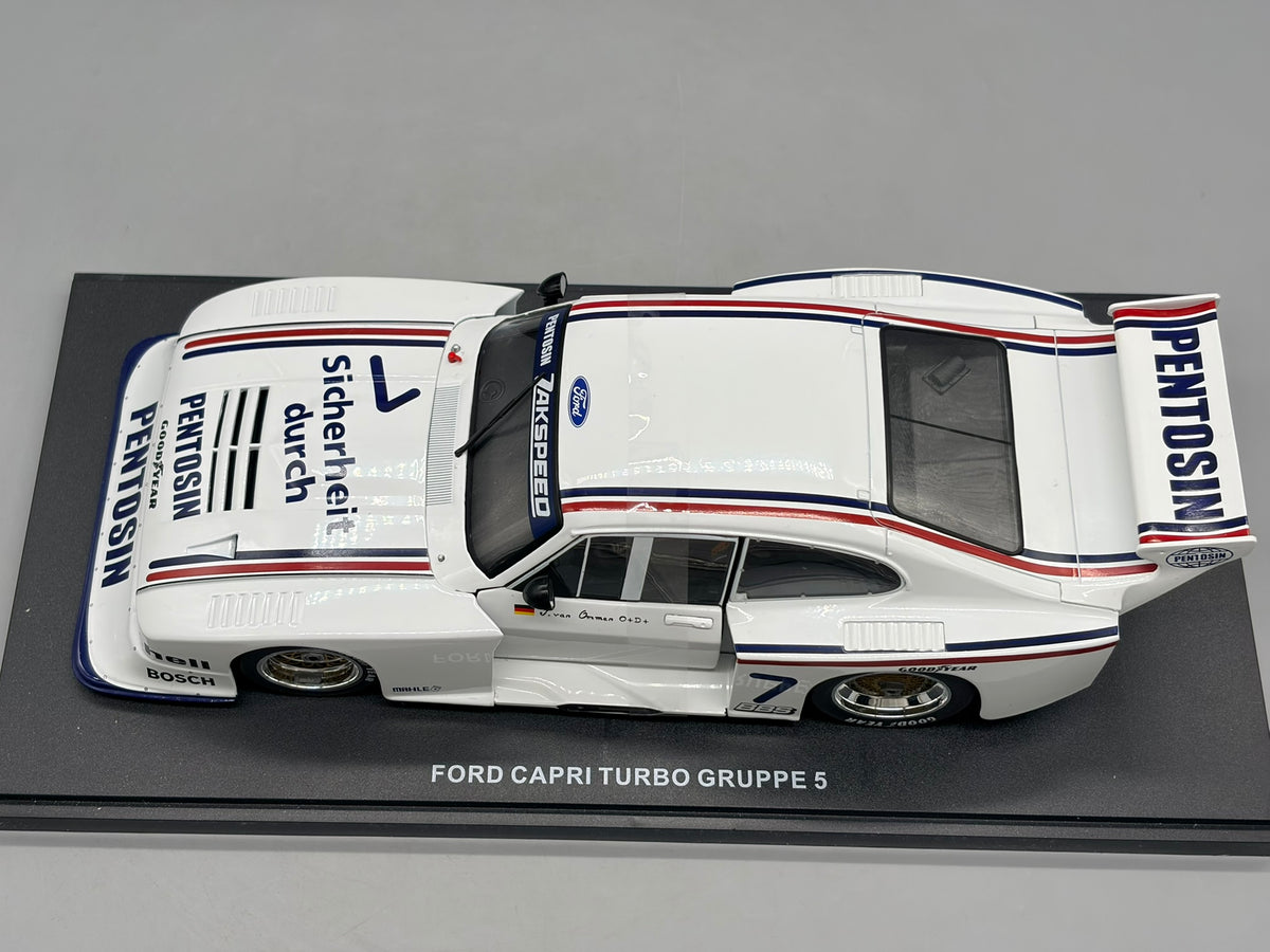 Modellautos 1:18 Werk83 Ford Capri Turbo Gr.5 Jörg von Ommen DRM 1983 mit OVP
