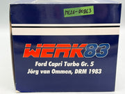 Modellautos 1:18 Werk83 Ford Capri Turbo Gr.5 Jörg von Ommen DRM 1983 mit OVP