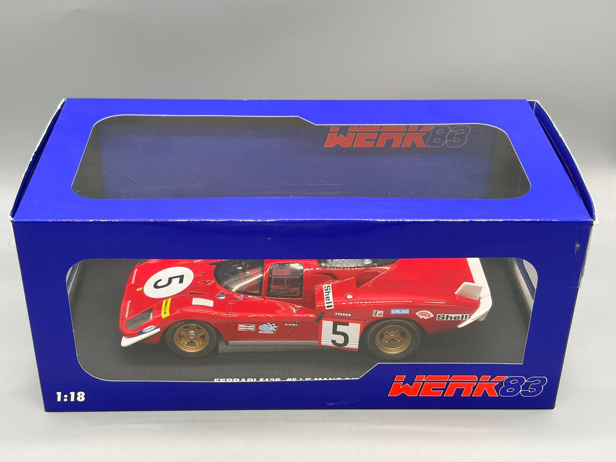 Modellautos 1:18 Werk83 Ferrari 512S #5 Le Mans 24h 1970 mit OVP