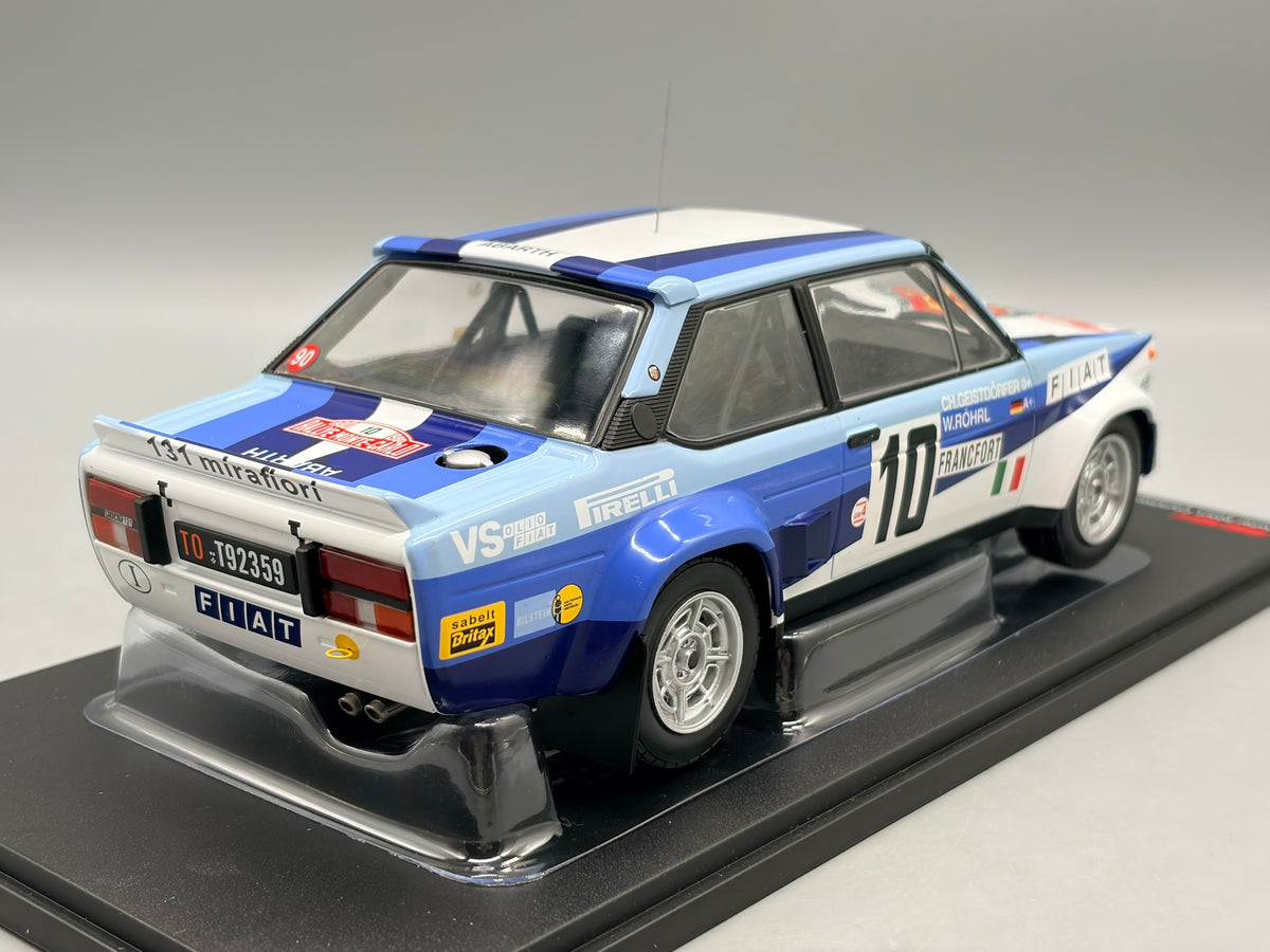 Modellautos 1:18 Werk83 Fiat 131 Abarth Winner Rallye Monte Carlo W.Röhrl + OVP