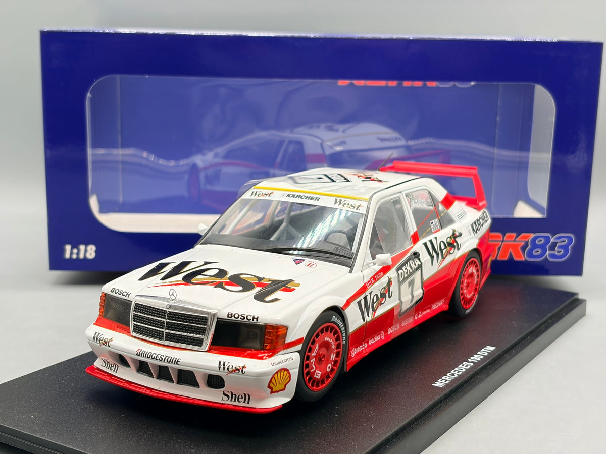 Modellautos 1:18 Werk83 Mercedes-Benz 190 DTM K.Thiim #7 + OVP