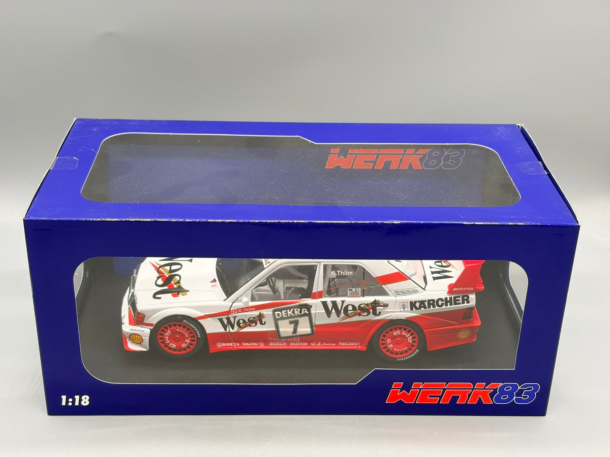 Modellautos 1:18 Werk83 Mercedes-Benz 190 DTM K.Thiim #7 + OVP