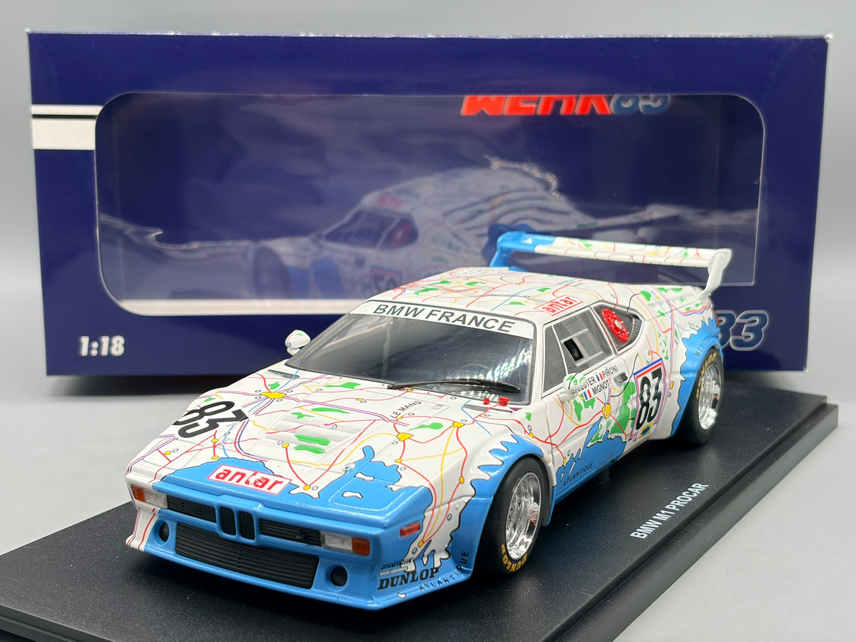 Modellautos 1:18 Werk83 BMW M1 Procar Quester Pironi Mignot 24h Le Mans#83 + OVP