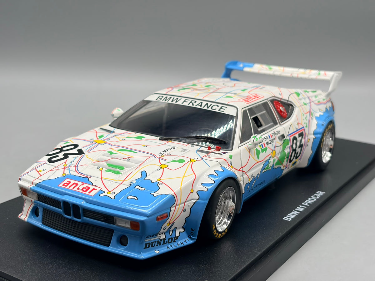 Modellautos 1:18 Werk83 BMW M1 Procar Quester Pironi Mignot 24h Le Mans#83 + OVP