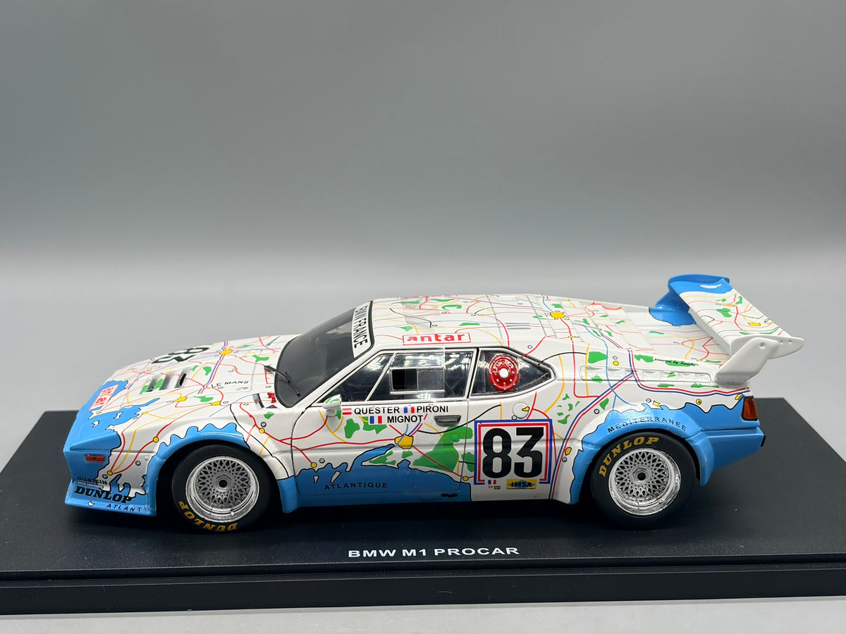 Modellautos 1:18 Werk83 BMW M1 Procar Quester Pironi Mignot 24h Le Mans#83 + OVP